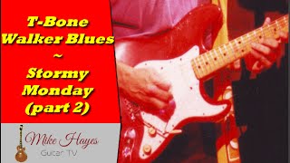 Blues Guitar Chords: Stormy Monday T-Bone Walker Style Augmented Chord