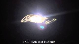 Comparison T10 LED bulb with JDM ASTAR 5050,5630 & 5730 SMD,