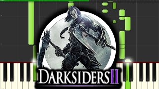 Darksiders 2 - Guardian Theme (Piano Tutorial, Synthesia)