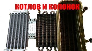 Теплообменники для газовых котлов и колонок