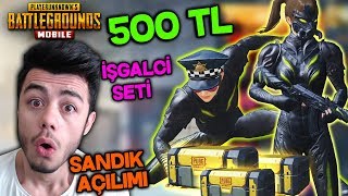 500 TL İLE YENİ GELEN İŞGALCİ SETİNİ ÇIKARMAYI DENEDİM ! - PUBG Mobile