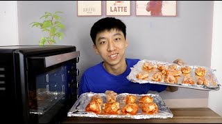 真·美食博主上线！自己在家做两大盘奥尔良烤翅，味道怎么样？
