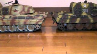1/16  RC tank　kingtiger　＆　Jagdtiger