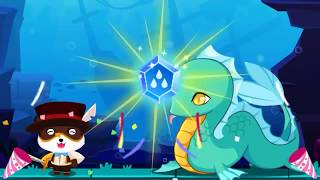 Bé Panda Chiến Đấu Với Phù Thủy ? Game vui cho Bé chơi Bé ăn và Luyện Tư Duy