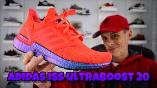 ADIDAS ISS ULTRABOOST 20 (On Foot review + 2 year youtube anniversary)