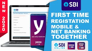 SBI YONO #4 - SBI YONO LITE Cum Anywhere Personal And Online Banking Registration Together
