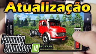 SAIUU!! Atualização do Farming Simulator 18 falando as pequenas novidades e emplementos novos!