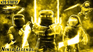 ROBLOX NINJA LEGENDS FARMING Z Master Giveaway+Vip Server