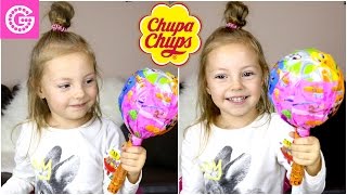 Гигантский ЧУПА-ЧУПС открываем и учимся считать Huge CHUPA-CHUPS unboxing