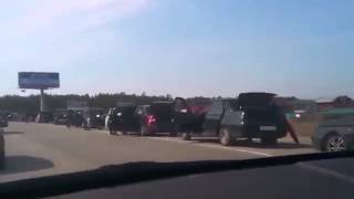 В Сургуте ОМОН задержал колонну посаженных автомобилей БПАН без посадки авто нет