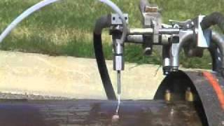 Waterjet Cutting 54 Inch Steel Pipe
