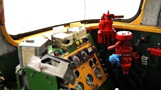 Запуск дизеля тепловоза ТЭП60-0053 / TEP60-0053 engine startup