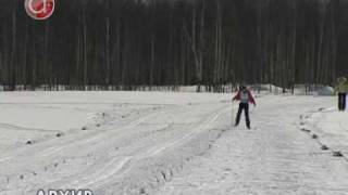 Начала работать освещенная лыжная трасса