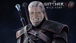 Донный Ведьмак охотится на тварей! Witcher 3
