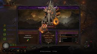 Diablo III Rank 1 Hardcore Crusader Gr 130