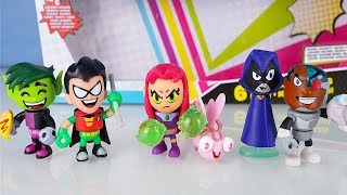 Teen Titans Go! - Unboxing di 6 mini Personaggi [Apertura in italiano]