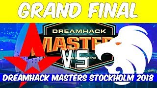 CSGO Astralis vs North  -Grand-Final -Map 2- Train -BO3 Dreamhack Masters Stockholm 2018 Highlights