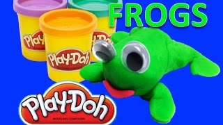 Play Doh Jumpin Frogs Плей до прыгающие лягушки