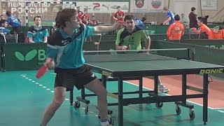 Олег КУПРИЯНОВ - Василий ФИЛАТОВ, Клубный чемпионат России, Настольный теннис, Table Tennis