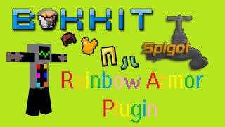 Minecraft Bukkit / Spigot Rainbow Armor Plugin