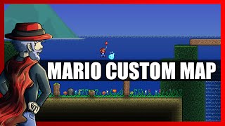 Terraria 1.3 - Custom Mario Adventure Map | Pedguin and PythonGB | Charity Highlight