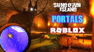 ROBLOX SUNDOWN ISLAND 3 ALL NEW LANDS & PORTALS! Mysterious Hidden Wolves, Blooming Forest & Oasis