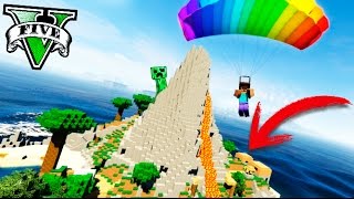 GTA V MOD MINECRAFT EN GTA 5 !! PERDIDO EN UN SUEÑO Makiman