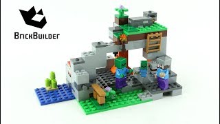 LEGO MINECRAFT 21141 The Zombie Cave - Speed Build for Collecrors - Collection 57 sets