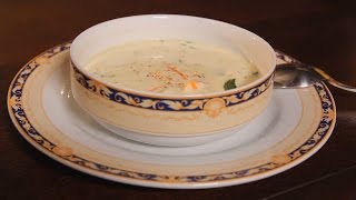 Сливочный суп из морепродуктов. Рецепт от шеф-повара.