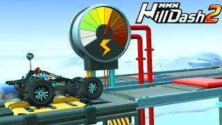 Это КАПЕЦ в игре MMX HILL DASH 2 Необычные машины монстры прохождение игры