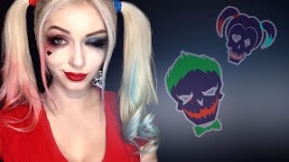 МАКИЯЖ ХАРЛИ КВИНН - ОТРЯД САМОУБИЙЦ/ Harley Quinn - Suicide Squad - Makeup Tutorial