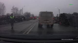 Крупное ДТП Трасса М7 Владимирская область 18.12.19