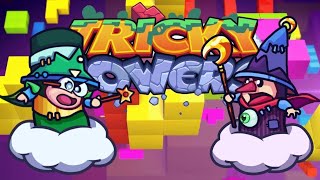Зачем так сильно бомбить!? Вышел из игры!? Самый раздражующий тетрис!? TRICKY TOWERS | MILK