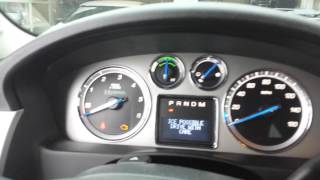 2011 Cadillac Escalade Hybrid Start Up - 54k