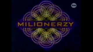 pierwsza czołówka programu milionerzy 1999/2000