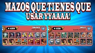 MAZOS QUE TIENES QUE USAR YAA! | CASTLE CRUSH