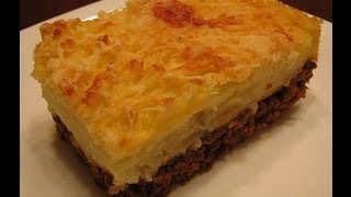 Картофельная запеканка с мясом