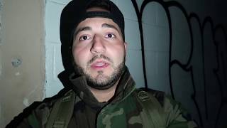 24 HOUR OVERNIGHT CHALLENGE AT HAUNTED ABANDONED PRISON! | MOE SARGI