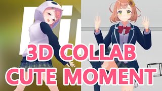 Himawari and Sasaki 3D Collab Cute Moments Nijisanji ENGSUB