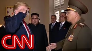 Trump salutes North Korean general