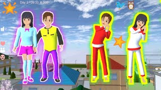 Cara Ganti warna baju & celana Little Boy dan Girl ✓✓ Sakura school simulator