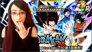 AMAZING 5 YEAR LUCK! LR Vegito Blue Summons | Dragon Ball Z Dokkan Battle