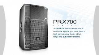 Serie PRX700 de JBL: sonido y potencia superiores