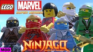LEGO Marvel Super Heroes - LEGO Ninjago Pack (MOD)