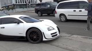 bugatti veyron startup exhaust