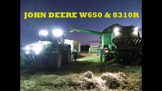 JOHN DEERE W 650 & 8310R // John Deere Harvest [HD]