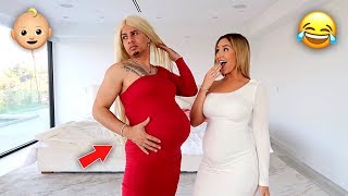 AUSTIN TRIES TO BE PREGNANT FOR THE DAY!!! **HILARIOUS**