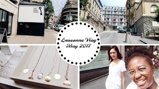 Vlog#1| Places to shop and brunch in Lausanne - Series