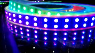 Double row Magic Dream color LED Strip Lights TM1812-120 LED Strip lights IP67 Waterproof