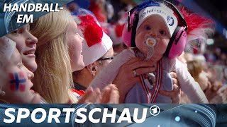Kuriositäten der Handball-EM: Harz, Babys und klebende Bälle | Sportschau